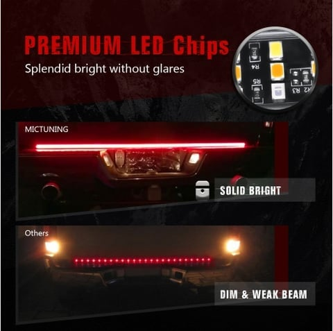 60-Inch LED Tailgate Light Bar Strip